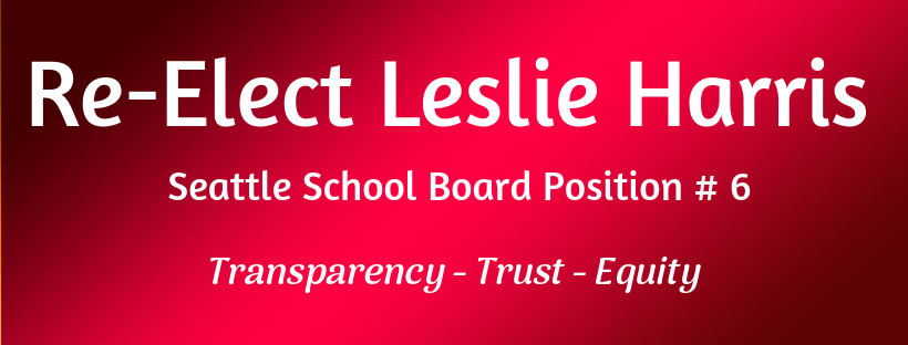 Re-Elect Leslie Harris for Seattle School Board